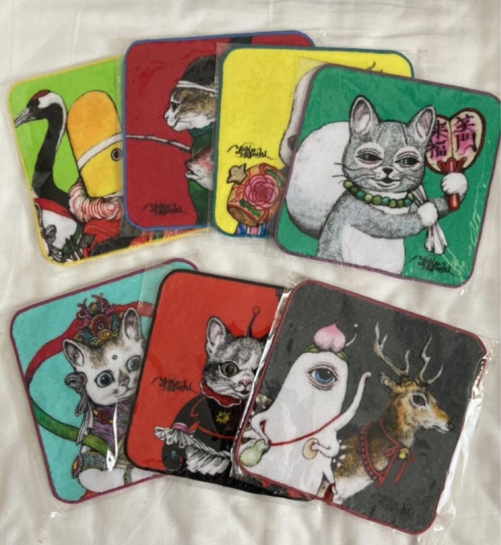 Amazon.co.jp: ヒグチユウコ 七福神タオル コンプリート : ホーム